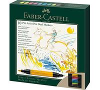 Faber-Castell Pitt Artist Pen Dual Marker conf. da 10