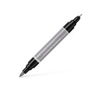 Faber-Castell PITT Artist Pen - Pennarello doppio indiano, colore: grigio caldo III