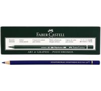 Faber-Castell Polychromos colour pencil 6pcs Box,247 indanthrene blue,Water-resi
