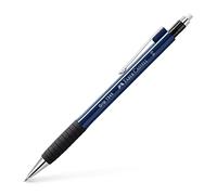 Faber-Castell - Portaminas colo azul metalizado con mina de 0,5 mm, 1 unidad