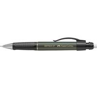 FABER-CASTELL - Portamine GRIP PLUS 0,7 mm con 12 mine B | Impugnatura ergonomica a tre lati, gomma extra grande e mina resistente alla rottura per un elevato comfort di scrittura