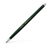 Faber-Castell Matita a mina mobile TK 9400 – 2 mm, grado B, fusto verde