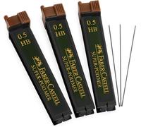 Faber-Castell Ricariche Super-Polimeri - 0,5mm HB 12 Ricariche X 3 Confezioni