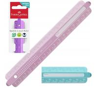 Faber-Castell Righello 15 cm Sparkle infrangibile