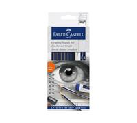 Faber-Castell 114000 - Set per schizzi di grafite Goldfaber, 8 pezzi