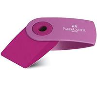 Gomma Sleeve Mini - 55x28x15mm - con custodia protettiva rossa e blu - Faber Castell