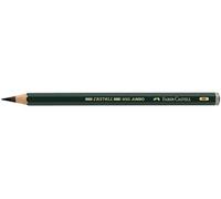 Faber-Castell - Set di 3 matite CASTELL 9000 Jumbo Large Mine 5,3 mm 8B