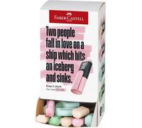 FABER-CASTELL - Set di evidenziatori TXTLNR, 60 evidenziatori pastello