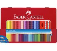 FABER CASTELL CF48 ASTUCCIO METALLO MATITE GRIP 112448