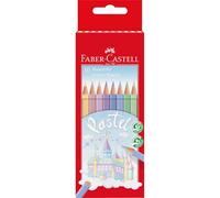 FABER-CASTELL 111211 - Pastelli colorati, confezione da 10