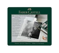 FABER-CASTELL - Set di matite Pitt Graphite Matt & Castell 9000 | Set da 20 pezzi con 16 matite da disegno, cancellino in carta, gomma modellabile, gomma e temperino