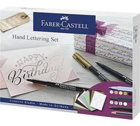 Faber-Castell - Set Pitt Artist Pen per calligrafia, 12 pezzi | Inchiostro da disegno resistente all’acqua e alla luce per il lettering a mano e i progetti creativi