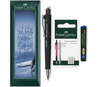 Faber-Castell Set portamine Poly Matic, 0,7 mm HB, Nero