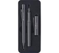 Faber-Castell Set Stilo, Sfera Grip Edition All Black