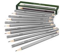 Faber-Castell Sparkle Perla Grafite Pastelli - B Grado - 9 Barile Colori