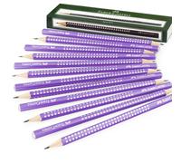 Faber-Castell Sparkle Perla Grafite Pastelli - B Grado - 9 Barile Colori