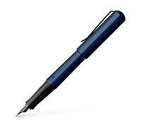 Faber-Castell 150540 - Stilografica Hexo, pennino M, blu, 1 pezzo