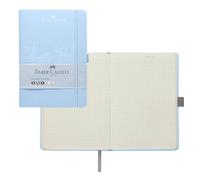 Faber-Castell Taccuino 44358 DIN A5 azzurro a scacchi 100 g/m² 194 pagine FSC-Mix