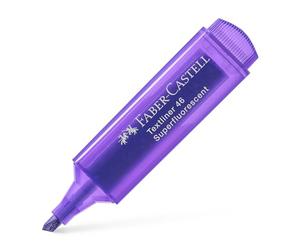 Faber-Castell TEXTLINER 154636 - Evidenziatore, Viola, 10 pezzi