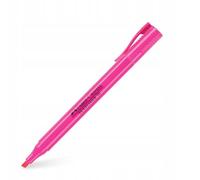 Faber-Castell TEXTLINER 38-Evidenziatori 157728, Mini penna, con Clip, colore: rosa
