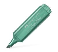 Faber-Castell textliner 46 Caja de marcadores fluorescentes verde metalico