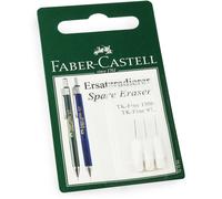 Faber-Castell Tk-Fine Ricambio Gomma Ricarica - Bianco - Blister Confezione 3
