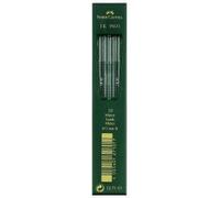 Faber-Castell TK© - Mina per mina a scatto 2 mm, durezza: 2H, colore: Nero