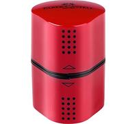 Faber-Castell Trio GRIP 2001 - Scatola temperamatite, Rot (Rosso) - 183801