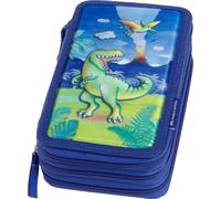 Faber-Castell - Triple Decker Empty Pencil Case with 3 Compartments with Lots of