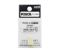 FABER-CASTELL Uni-Ball Posca (186590) Punte di Ricambio Pennarello a Punta fine Rotondo, Set da Pezzi