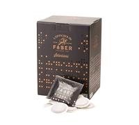 FABER CIALDA MONODOSE DI CAFFE' TOSTATO - MISCELA NERA DARK ROAST - 150PZ**PUOI PAGARE ANCHE ALLA CONSEGNA!!!**