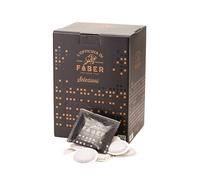 FABER CIALDA MONODOSE DI CAFFE' TOSTATO - MISCELA NERA DARK ROAST - 150PZ**PUOI PAGARE ANCHE ALLA CONSEGNA!!!**