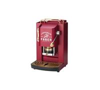 Faber Pro Deluxe Cherry Red Este Pad Espresso Macchina