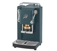 FABER COFFEE MACHINES | 3.0 PRO ESSENTIAL | Macchina Caffè ESE 44mm Compatta con, Tanica in Vetro, Portacialda Estraibile e Pressacialda Ottone Regolabile (British Green, CROMO)