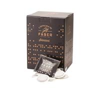 FABER CIALDA MONODOSE DI CAFFE' TOSTATO - MISCELA NERA DARK ROAST - 150PZ**PUOI PAGARE ANCHE ALLA CONSEGNA!!!**