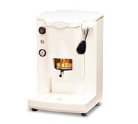 FABER COFFEE MACHINES | Modello Piccola Slot | Macchina caffe a cialde ese 44mm | Colore Bianco plastiche Bianco | Pressacialda in ottone