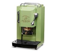 FABER MACCHINA DA CAFFE' A CIALDE PRO DELUXE ACID GREEN CROMATO**PUOI PAGARE ANCHE ALLA CONSEGNA!!!**