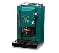FABER MACCHINA DA CAFFE' A CIALDE PRO DELUXE BRITISH GREEN CROMATO**PUOI PAGARE ANCHE ALLA CONSEGNA!!!**