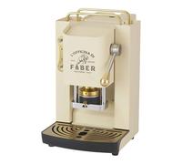 FABER PRO DELUXE SABBIA IVORY - MACCHINA PER CAFFE'' - PRESSACIALDA IN OTTONE - ELETTROVALVOLA E TERMOSTATO 95 - TELAIO IN ACCIAIO