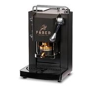 FABER-CASTELL Pro Mini Deluxe ESE Pad Espressomaschine Matt Black Chrom