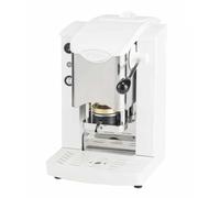 FABER COFFEE MACHINES | Modello Slot Inox | Macchina caffe a cialde ese 44mm | Pressacialda in ottone regolabile (BIANCO | BIANCO)