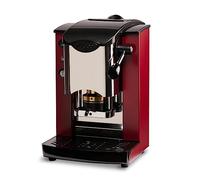 FABER COFFEE MACHINES | Modello Slot Inox | Macchina caffe a cialde ese 44mm | Pressacialda in ottone regolabile (BORBOGNA | NERO)