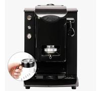Faber Italia ® Gamma Slot Plast macchina da caffè Total Black (Nera
