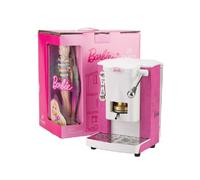 FABER MACCHINA DA CAFFE' A CIALDE PICCOLA SLOT BARBIE EDITION PATTERN PINK ROSA (BRB03)