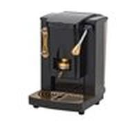 Faber Piccola Slot Brass Edition Macchina Per Caffe Con Pressacialda In Ottone Telaio In Metallo Nero Con Elementi Dorati E Frontale In Policarbonato Nero