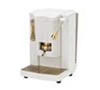 Faber macchina da caffe' a cialde piccola slot brass edit. total white