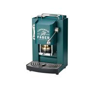 FABER MACCHINA DA CAFFE' A CIALDE PRO DELUXE BRITISH GREEN CROMATO**PUOI PAGARE ANCHE ALLA CONSEGNA!!!**