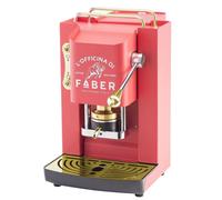 FABER MACCHINA DA CAFFE' A CIALDE PRO DELUXE CHERRY RED - PROCHERRYBASOTT