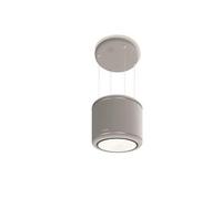Faber ODETTE PLUS GREY MATT KL - 345.0541.054 Cappa Parete | Classe A | Finitura grigio opaco, comandi elettronici, illuminazione LED