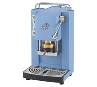 FABER COFFEE MACHINES | 3.0 PRO ESSENTIAL | Macchina Caffè ESE 44mm Compatta con, Tanica in Vetro, Portacialda Estraibile e Pressacialda Ottone Regolabile (Turquaise, CROMO)